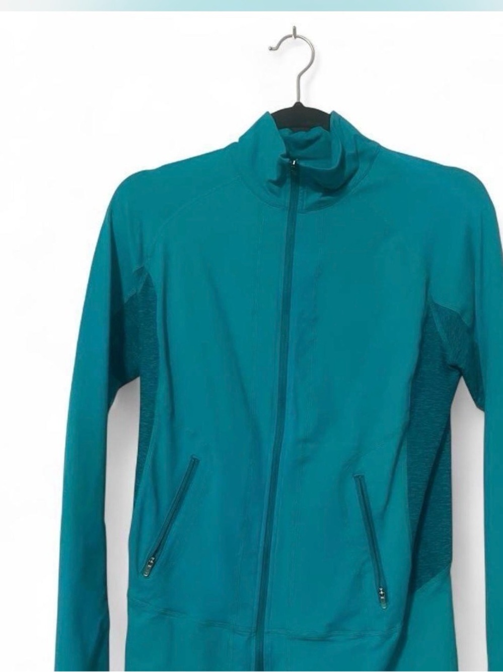 Gander Mountain Teal Full-Zip Performance Jacket